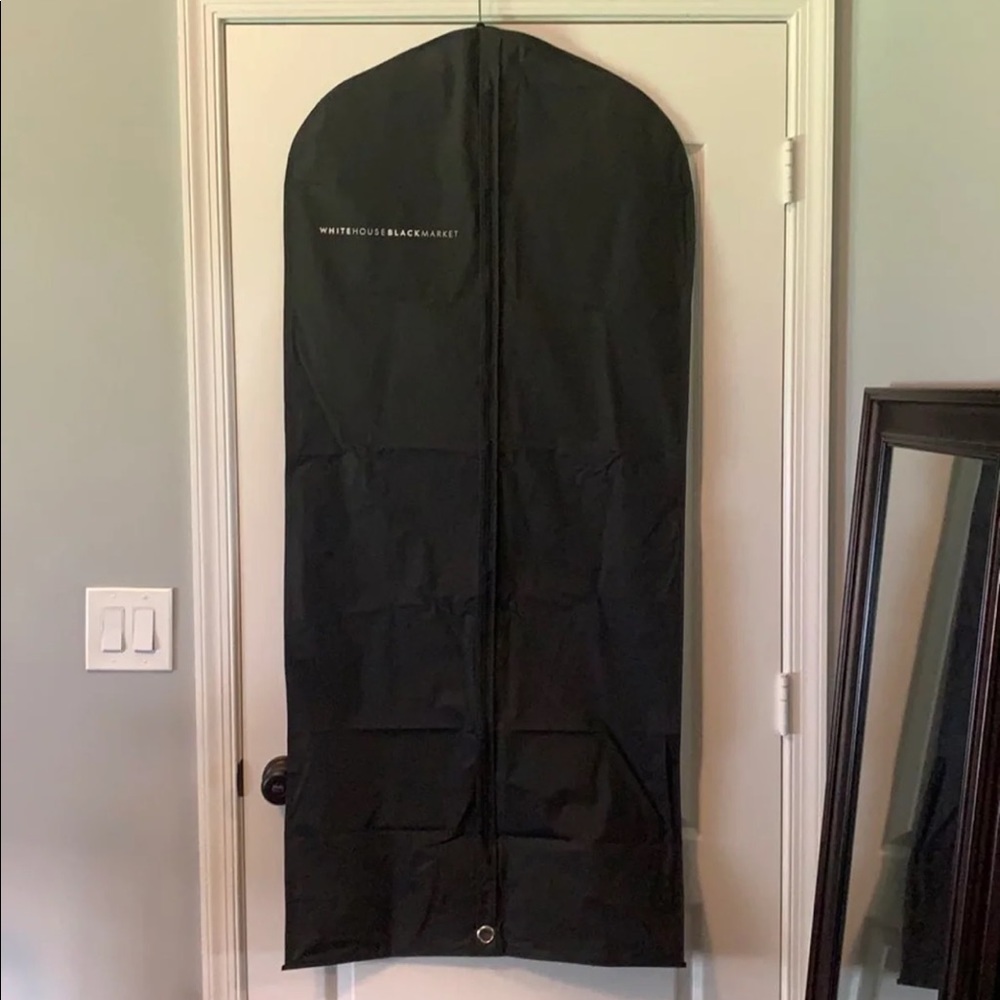 Black House White Market Garment Bags